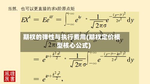期权的弹性与执行费用(期权定价模型核心公式)-第2张图片