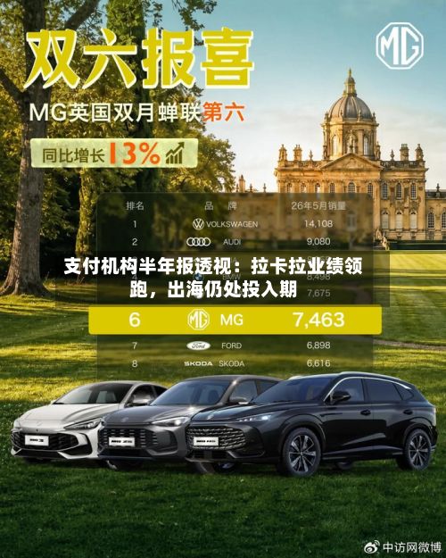 支付机构半年报透视：拉卡拉业绩领跑	，出海仍处投入期-第2张图片