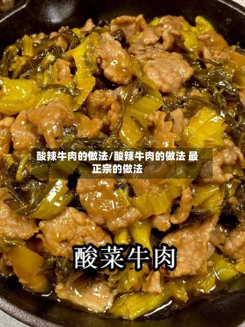 酸辣牛肉的做法/酸辣牛肉的做法 最正宗的做法