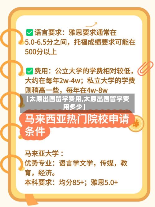 【太原出国留学费用,太原出国留学费用多少】-第3张图片