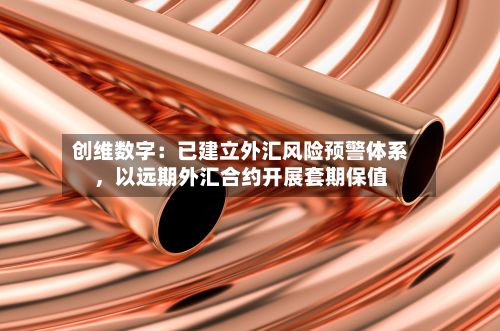 创维数字：已建立外汇风险预警体系	，以远期外汇合约开展套期保值-第1张图片