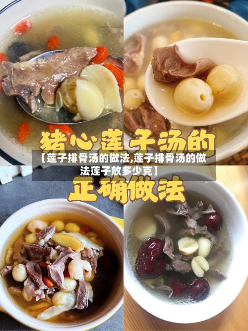 【莲子排骨汤的做法,莲子排骨汤的做法莲子放多少克】