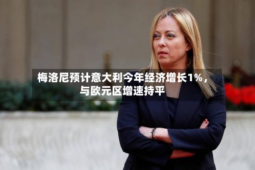 梅洛尼预计意大利今年经济增长1%，与欧元区增速持平-第2张图片