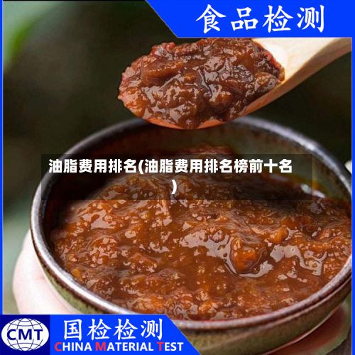油脂费用排名(油脂费用排名榜前十名)-第3张图片