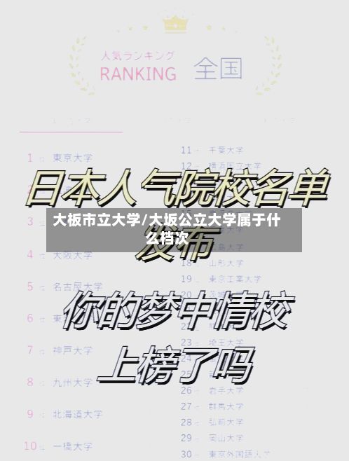 大板市立大学/大坂公立大学属于什么档次