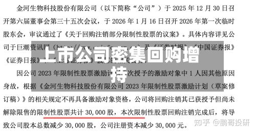 上市公司密集回购增持-第2张图片