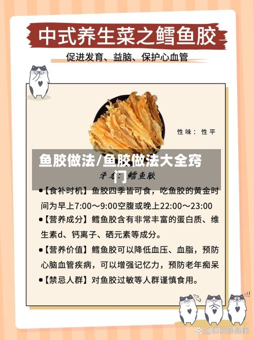 鱼胶做法/鱼胶做法大全窍门
