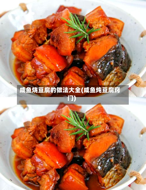咸鱼烧豆腐的做法大全(咸鱼炖豆腐窍门)-第3张图片