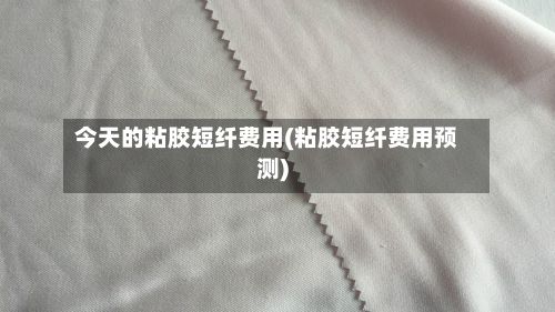 今天的粘胶短纤费用(粘胶短纤费用预测)