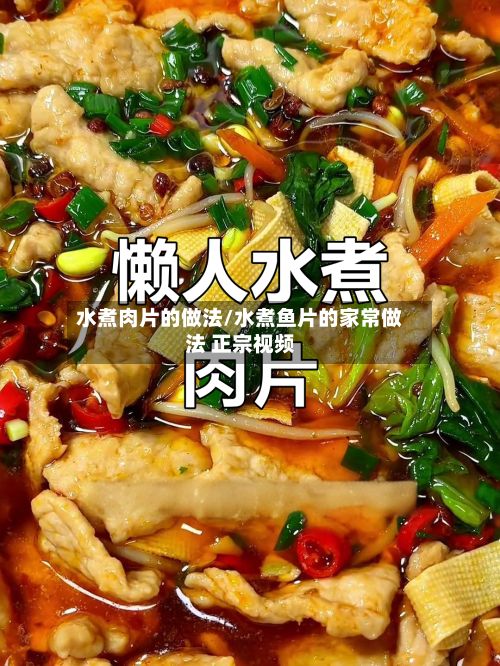 水煮肉片的做法/水煮鱼片的家常做法 正宗视频