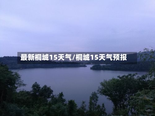 最新桐城15天气/桐城15天气预报-第2张图片