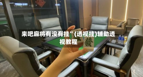 来吧麻将有没有挂	”(透视挂)辅助透视教程-第3张图片