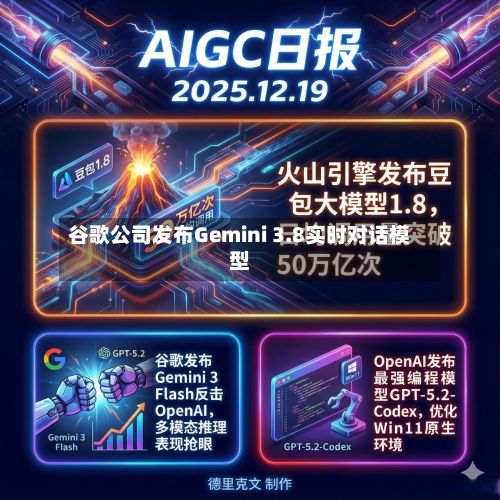 谷歌公司发布Gemini 3.8实时对话模型-第1张图片