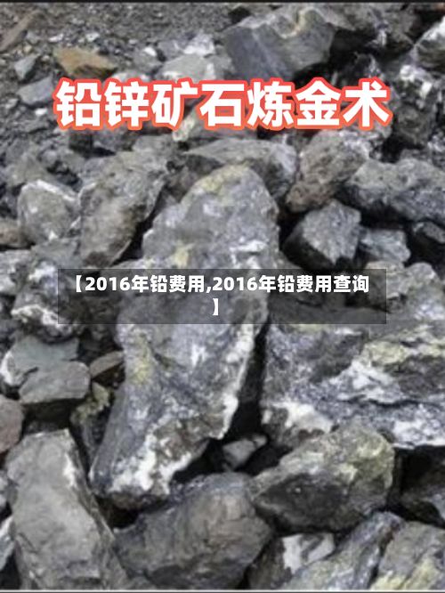 【2016年铅费用,2016年铅费用查询】-第2张图片