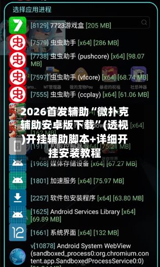 2026首发辅助“微扑克辅助安卓版下载	”(透视)开挂辅助脚本+详细开挂安装教程-第2张图片