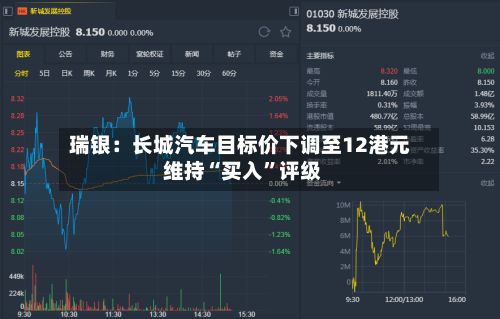 瑞银：长城汽车目标价下调至12港元 维持“买入”评级-第3张图片