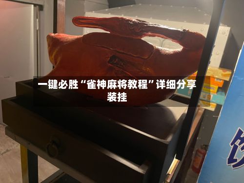 一键必胜“雀神麻将教程	”详细分享装挂-第3张图片