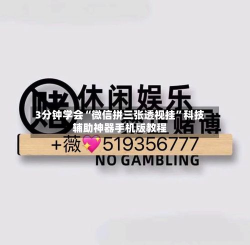 3分钟学会“微信拼三张透视挂	”科技辅助神器手机版教程-第2张图片