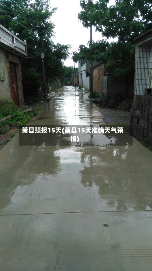 萧县预报15天(萧县15天准确天气预报)-第3张图片