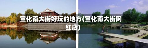 宣化南大街好玩的地方(宣化南大街网红店)-第3张图片