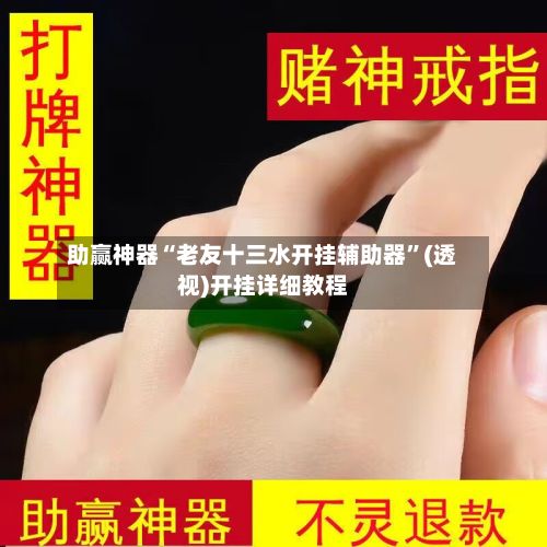 助赢神器“老友十三水开挂辅助器”(透视)开挂详细教程