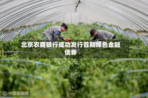 北京农商银行成功发行首期绿色金融债券-第2张图片