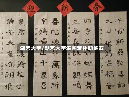 湖艺大学/湖艺大学生困难补助金发-第2张图片