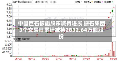 中国巨石披露股东减持进展 振石集团3个交易日累计减持2832.64万股股份-第1张图片