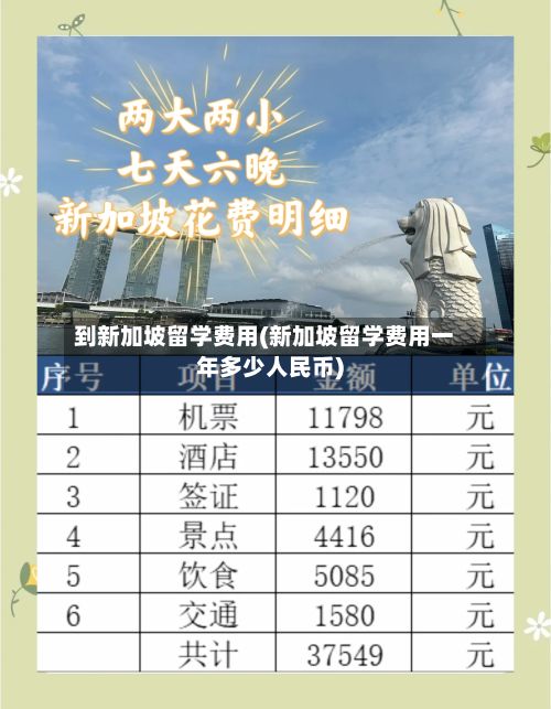 到新加坡留学费用(新加坡留学费用一年多少人民币)-第2张图片