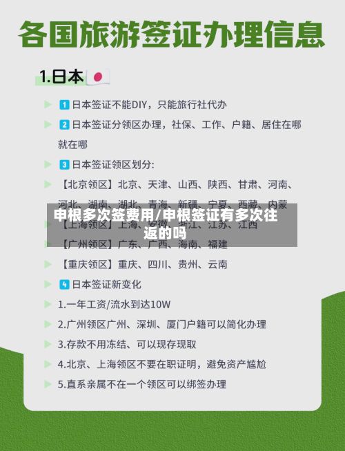 申根多次签费用/申根签证有多次往返的吗-第3张图片