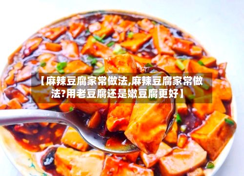 【麻辣豆腐家常做法,麻辣豆腐家常做法?用老豆腐还是嫩豆腐更好】-第2张图片