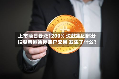 上市两日暴涨1200% 沈鼓集团部分投资者遭暂停账户交易 发生了什么?-第2张图片