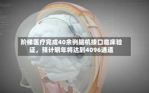 阶梯医疗完成40余例脑机接口临床验证，预计明年将达到4096通道-第2张图片