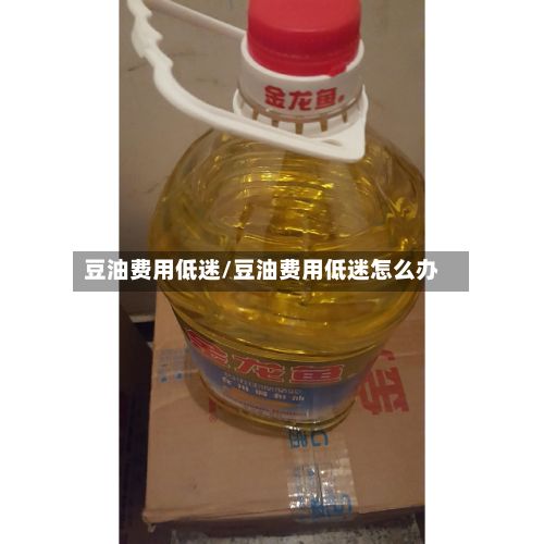 豆油费用低迷/豆油费用低迷怎么办-第3张图片
