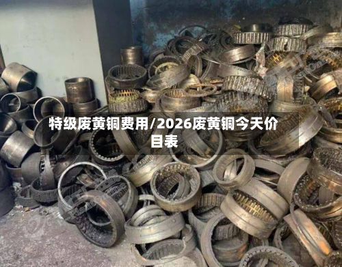 特级废黄铜费用/2026废黄铜今天价目表