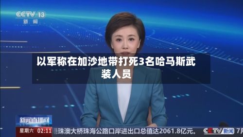 以军称在加沙地带打死3名哈马斯武装人员