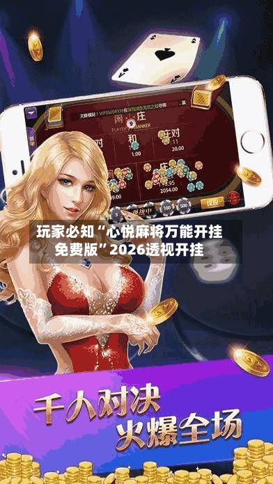 玩家必知“心悦麻将万能开挂免费版”2026透视开挂-第2张图片