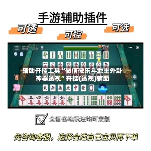 辅助开挂工具“微信微乐斗地主外卦神器透视	”开挂(透视)辅助-第2张图片
