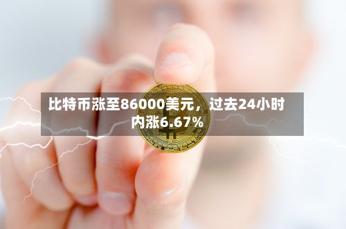比特币涨至86000美元，过去24小时内涨6.67%-第3张图片