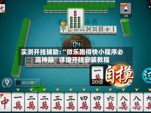 实测开挂辅助:“微乐跑得快小程序必赢神器”详细开挂安装教程-第2张图片