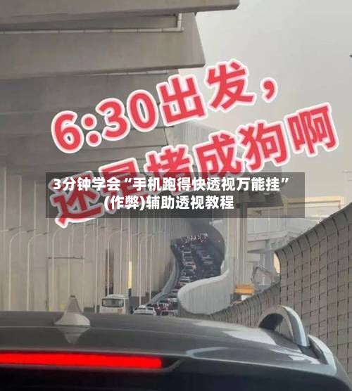 3分钟学会“手机跑得快透视万能挂”(作弊)辅助透视教程-第3张图片