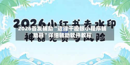 2026首发辅助“边锋干瞪眼小程序辅助器”详细辅助软件教程