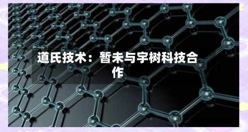 道氏技术：暂未与宇树科技合作