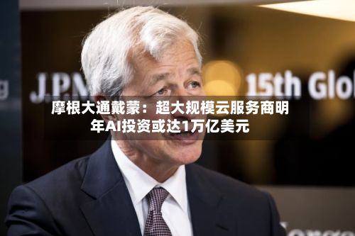 摩根大通戴蒙：超大规模云服务商明年AI投资或达1万亿美元