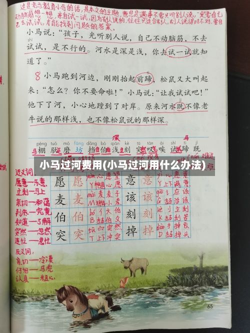 小马过河费用(小马过河用什么办法)