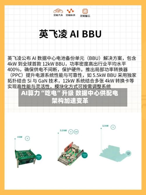 AI算力“吃电”升级 数据中心供配电架构加速变革