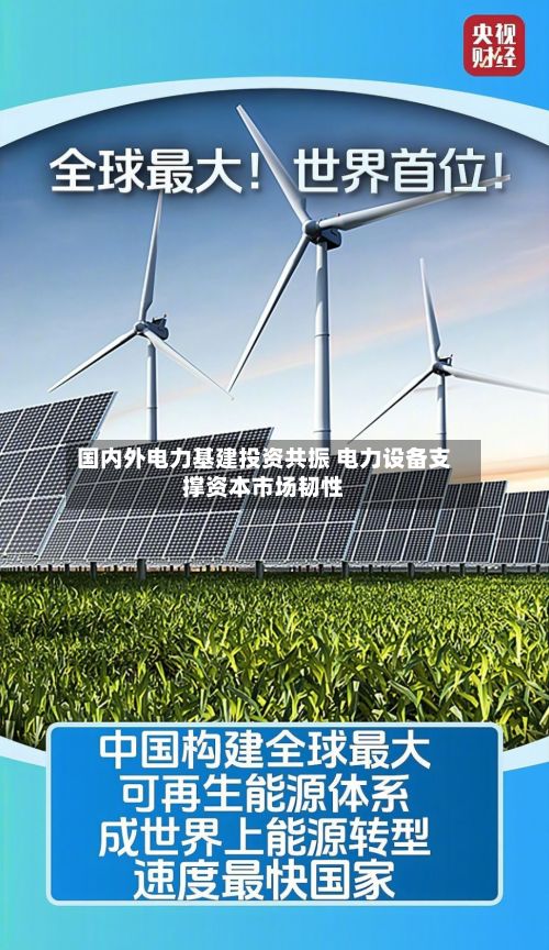 国内外电力基建投资共振 电力设备支撑资本市场韧性-第3张图片