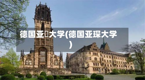 德国亚堔大学(德国亚琛大学)-第2张图片