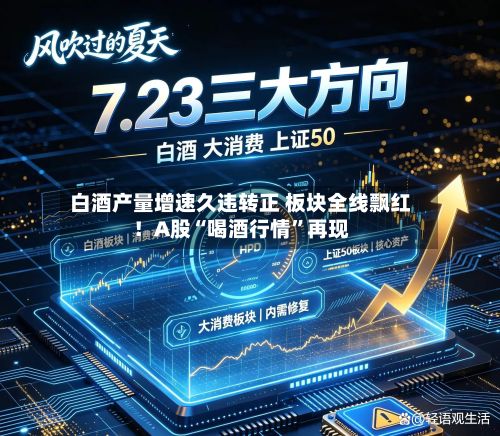 白酒产量增速久违转正 板块全线飘红！A股“喝酒行情”再现-第2张图片