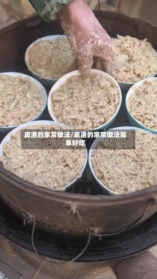 皮渣的家常做法/皮渣的家常做法简单好吃